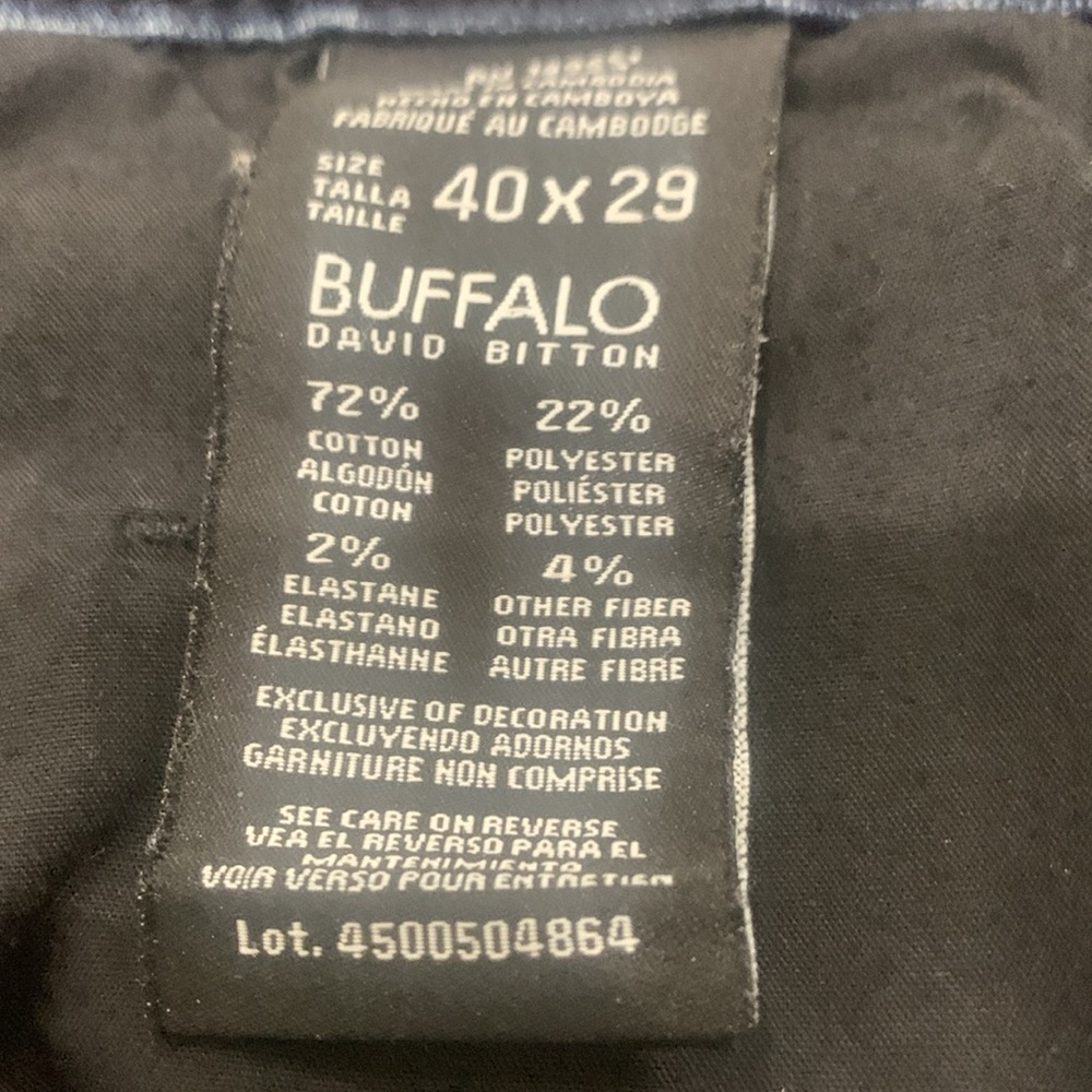 BUFFALO MENS JEANS - Picture 6 of 7